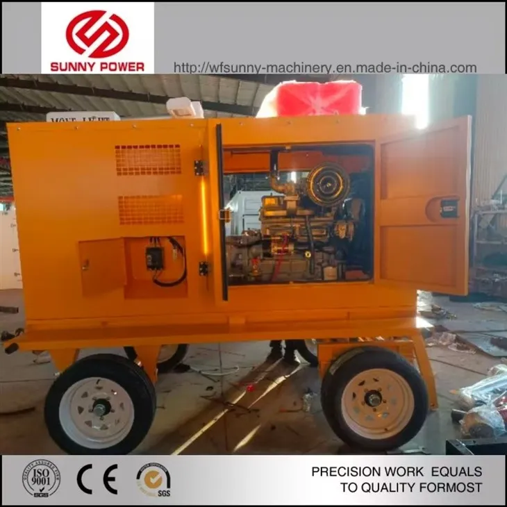 Drainage Pumps Of Generator Sets With A Flow Capacity Of 200 - 2,000 M3/h