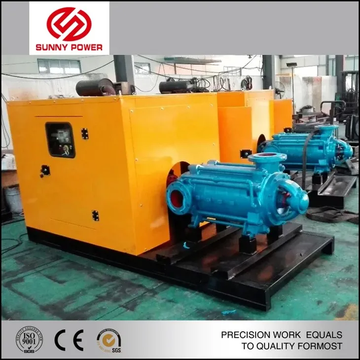 high pressure mine dewatering pumps