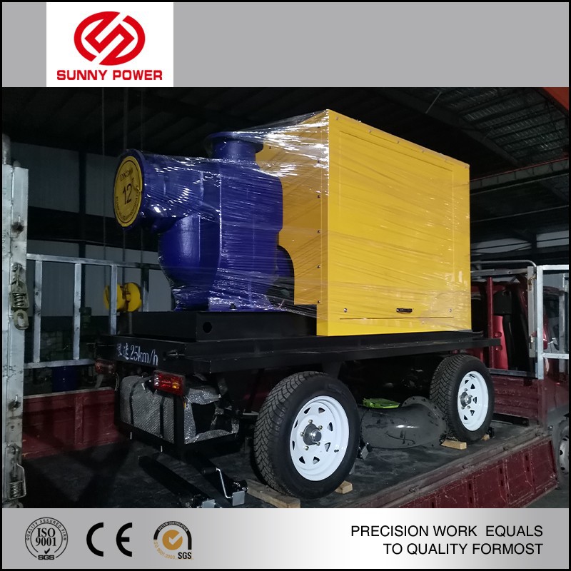 Self-priming Diesel Engine Pump
